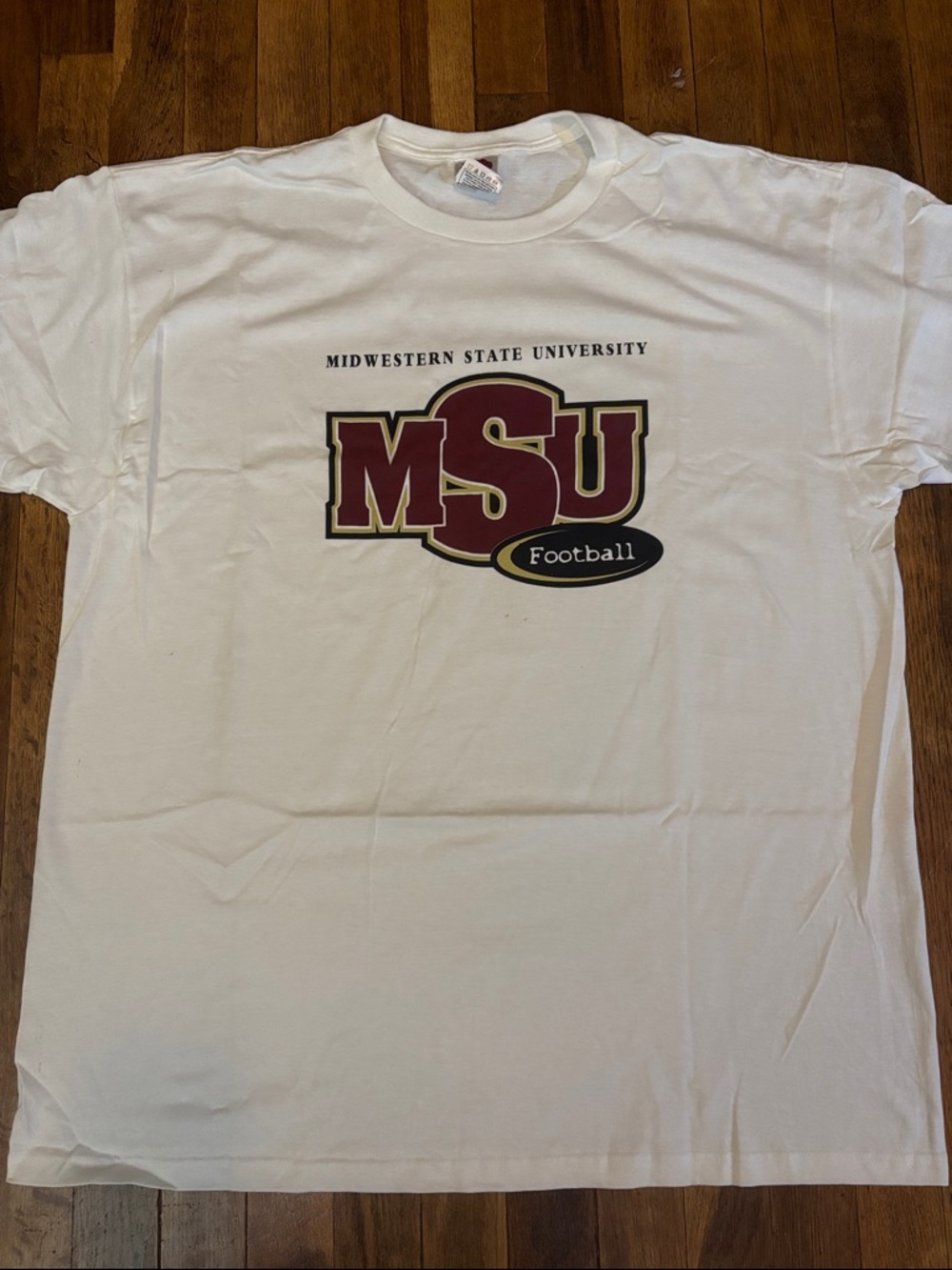 MSU College Football - White Graphic Tee
